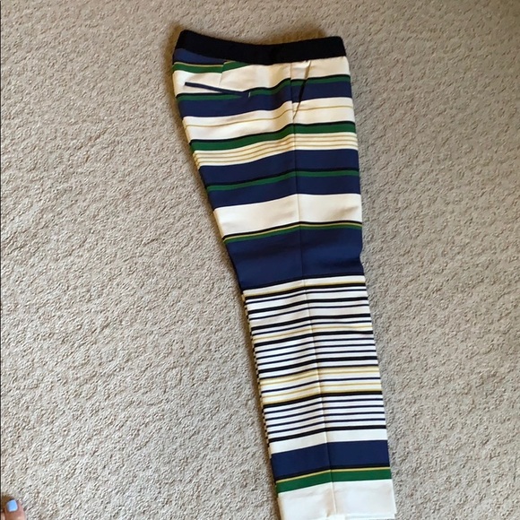 J. Crew striped ankle length pant - Picture 6 of 6
